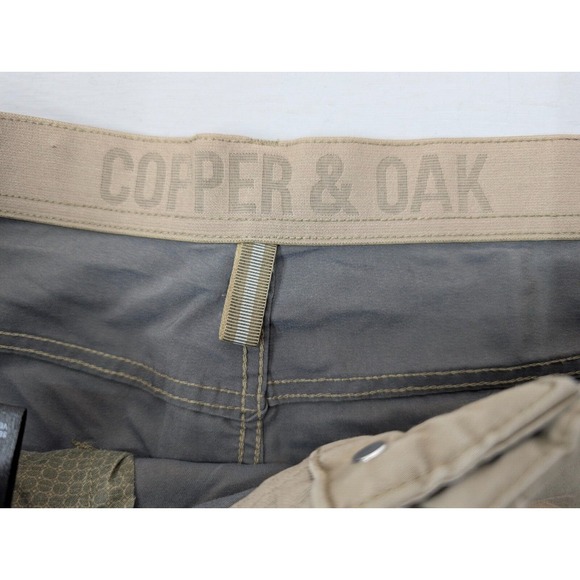 Copper & Oak Men's 34x30 5 Pockets Every Day Pants Straight Leg Khaki Stretch - Picture 2 of 12